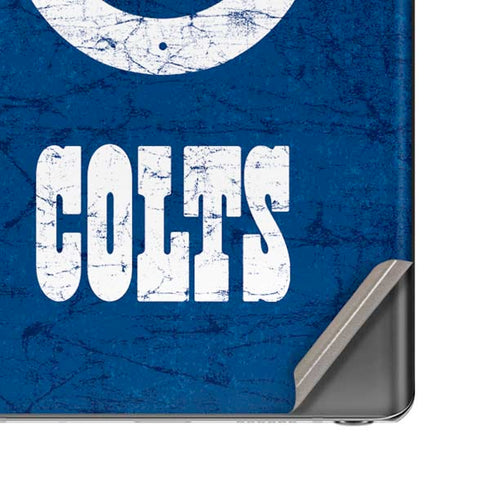 NFL Indianapolis Colts Distressed Galaxy Note20 5G Skin